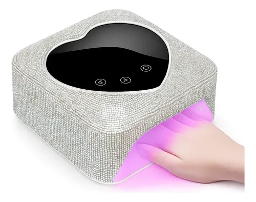 Lámpara Uv Led 72w Recargable Para Uñas Gel Con Sensor