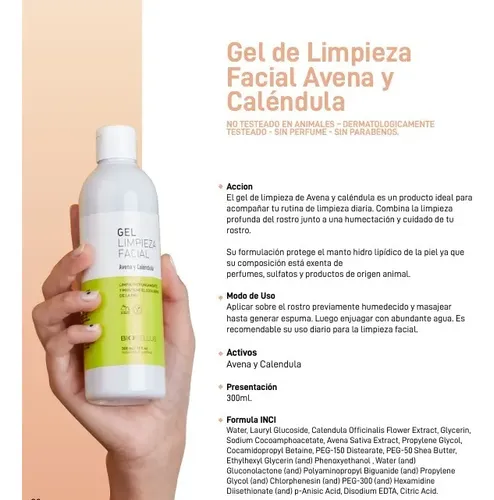 Skincare Facial Piel Sensible Rutina Hidratante Biobellus