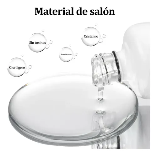 Base Aquarelle Cherimoya 15ml Para Uñas Semipermanentes Color Transparente
