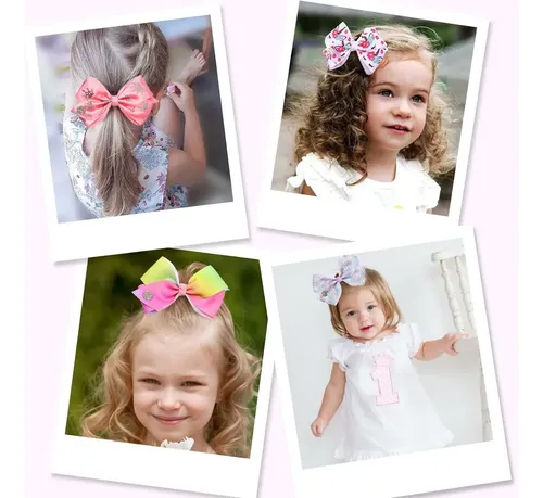 Broche De 12 Pinzas Para El Pelo Con Diseño Infantil Para Ni
