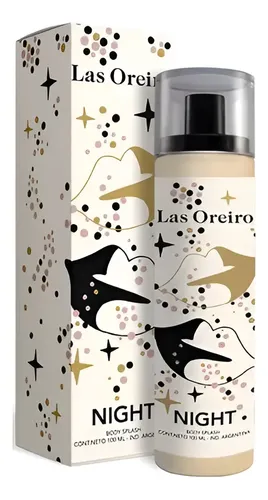 Body Splash Mujer Las Oreiro Night 100ml Floral Amaderado Volumen de la unidad 100 mL