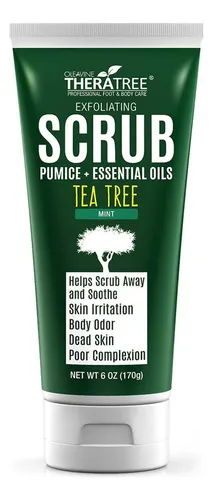 Exfoliante De Aceite De Árbol De Té Con Carbón De Bambú, Nee