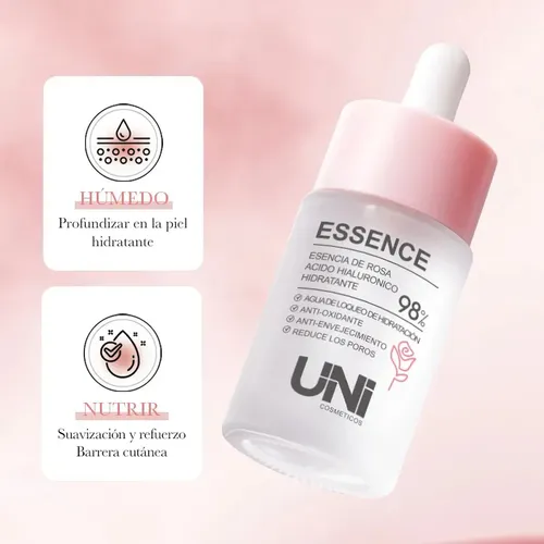 Serum Hidratante De Rosas Con Acido Hialuronico Asiática