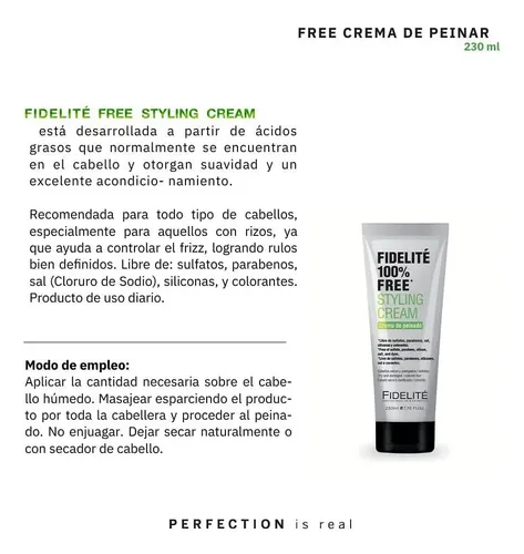 Kit Fidelite X2 Cremas De Peinar Argan + 100% Free Parabenos