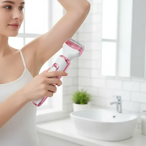 Maquina Eléctrica Mujer 4 En 1 Depiladora Usb Cara Y Cuerpo