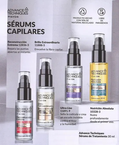 Avon Advance Techniques Serum Capilar Reconstruc Extrema 30m