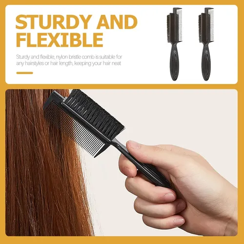 Double-sided Comb For Cutting Hair, 2 Units