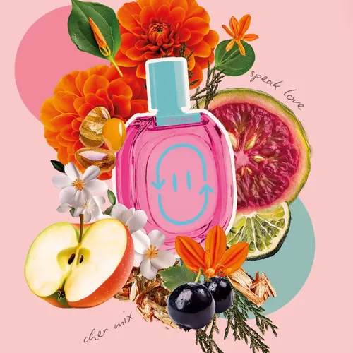 Perfume Cher Speak Love Eau De Toilette Vegano Frutal Amaderado 75ml