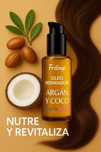 Serum Oleo Reparador Argan Y Coco Frilayp X50cc X12 Unidades