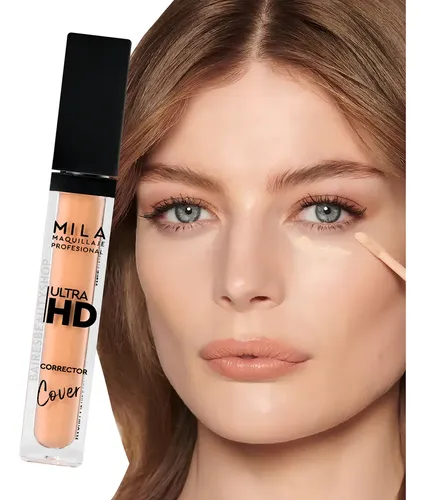 Milapro Corrector Hidratante Siliconado Cover Ultra Hd X 5 G Orange Peach