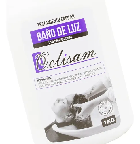 Oclisam Tratamiento Capilar Baño De Luz Mascara 1kg