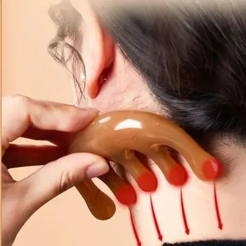 Lifting Scraper Guasha, Masaje Facial De Resina, Raspado Fac Dolphin Comb