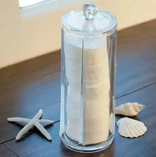 Organizador Porta Algodón Wipes Maquillaje Manicuria Acrilic