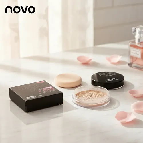 Polvo Suelto Sellador De Maquillaje Novo Calm Powder
