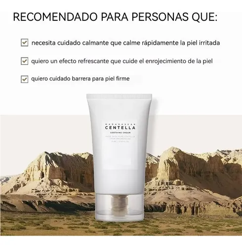 Crema Reparadora Centella Asiática 75ml