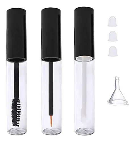 Mini Tubo De Rímel Transparente Vacío De 10 Ml, Tubo Delinea
