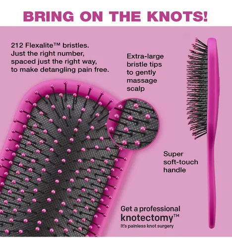 Cepillo Para Cabello Conair The Knot Dr. Oval Hot Pink