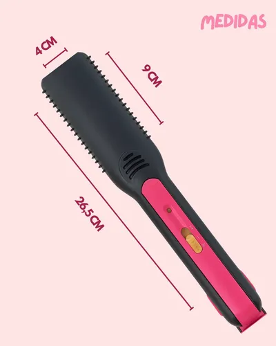 Plancha De Pelo Ajustable Cerámica Profesional Compacta