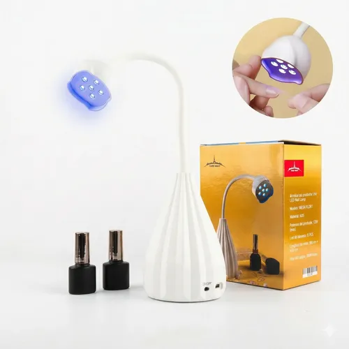 Cabina Uv/led 12w Secador Uñas Esculpidas Gelificada Velador