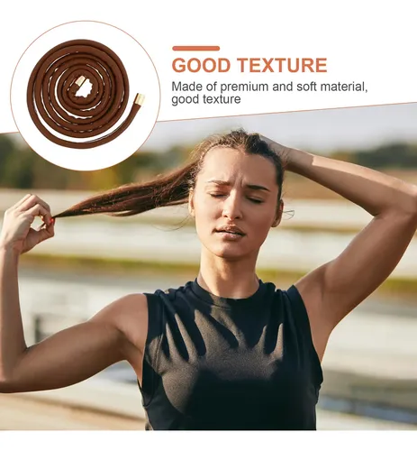 Bandas Para Cabello De Cuero Sintético Con Alambre Flexible