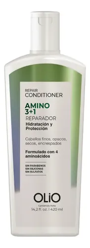 Acondicionador Reparador Amino 3+1 Hidratación X 420ml Olio