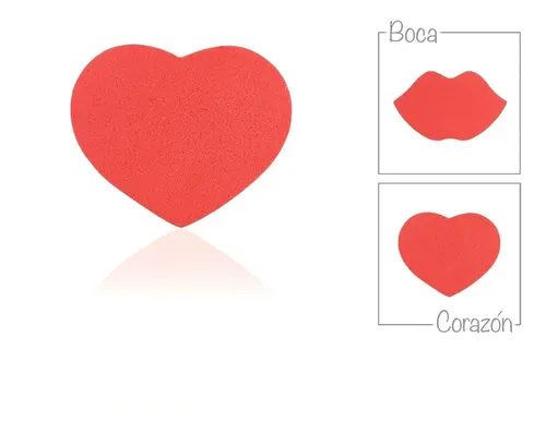 Esponja Latex Cisne Boca Bicolor Make Up X 12 Unidades
