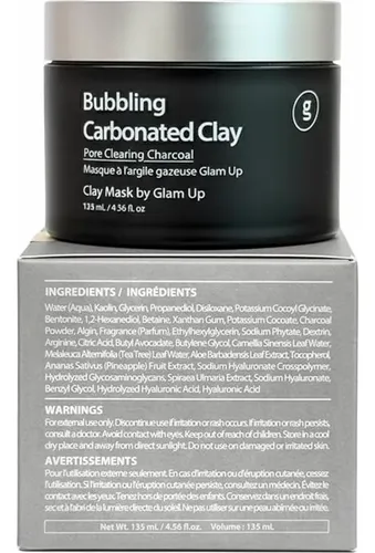Mascarilla De Arcilla Carbonatada Glam Up 135 Ml