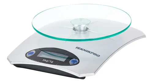 Balanza Digital Peluqueria Profesional Scale Teknikpro Color Gris