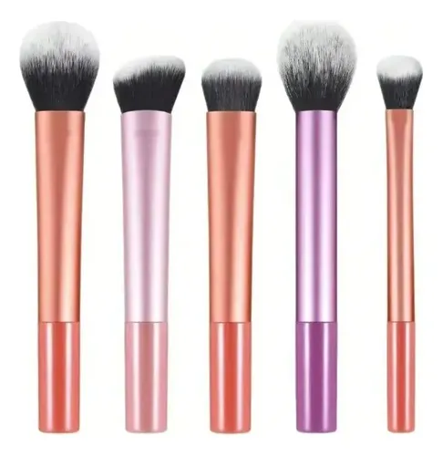 M/h Set 8pzs Brochas De Maquillaje Profesionales Alta