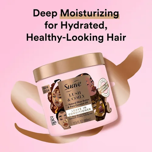 Acondicionador Sin Enjuague Para Cabello Rizado Suave Shea
