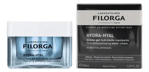Crema Hidratante Filorga Hydra-hyal 50ml Ácido Hialurónico Piel Sensible Día/Noche