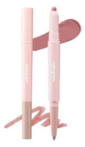 Delineador Labial Colorgram 02 Rosa Frío Mate Voluminizador