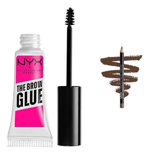 Gel De Cejas Y Delineador Nyx Pro, Fijación Extrema Y
