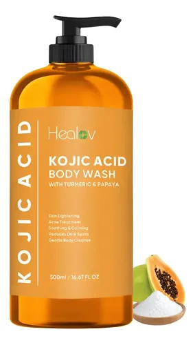 Gel De Ducha Corporal Despigmentante Acido Kojico Curcuma