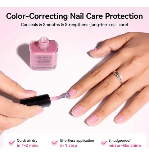 Base Iluminadora 4-en-1 Nailshion Dusty Rose