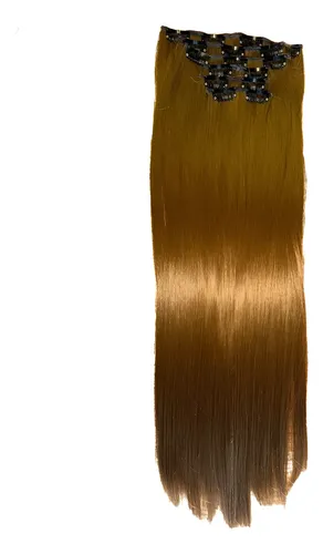 Cortinas Cabello Organico Set De 6 Piezas