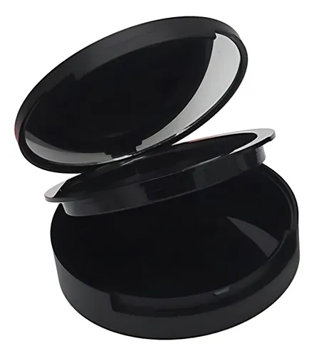 Caja Vacía De Polvo De Doble Capa, Paleta De Maquillaje,