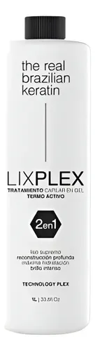 Alisado Lix Plex 2 En 1 Real Braazilian 1 L