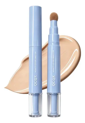 Qcqx-lápiz Corrector De Doble Efecto/base Corrector De Ojos