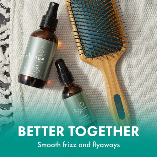 Spray De Brillo Revitalizante Con Agave Para Brillo Y Contro