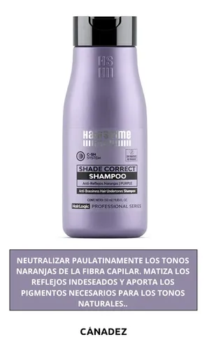Shampoo Hairssime Shade Correct Purple Matizador Rubios350ml