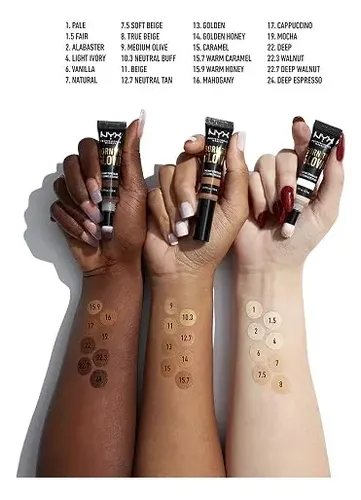Corrector Born To Glow Nyx Professional Makeup Luminous