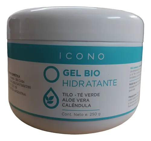 Gel Bio Hidratante Icono Hidrata Repara Nutre 250g Momento de aplicación Día/Noche Tipo de piel Normal
