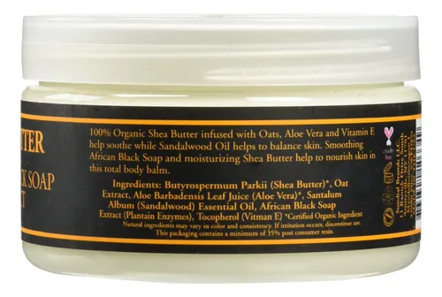 Loción Nubian Heritage Shea Butter African Black 120 Ml