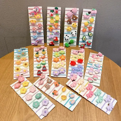 100 Unidades De Cintas Pequeñas Para El Pelo Para Niños, Bon