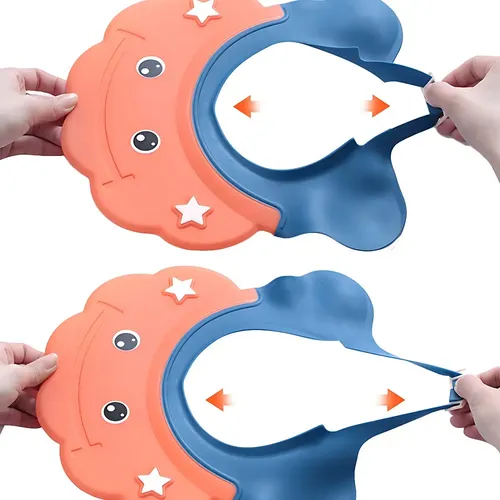 Gorro Sombrero De Baño Ducha Bebés Niños Nubecita