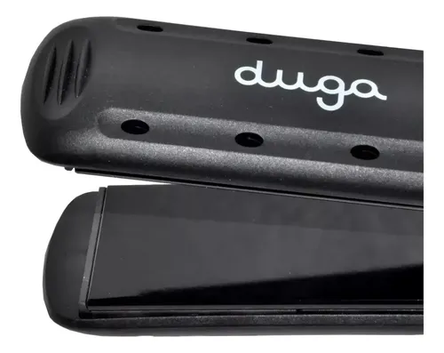 Planchita Duga D207 Pelo Humedo Seco Alisados 230c Negra 6c
