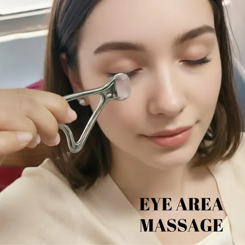 Rodillo Facial Jade Y Gua Sha Kintegood Masajeador