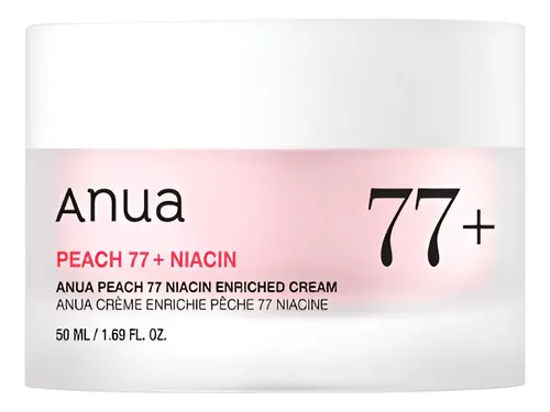 Anua Crema Hidratante Peach 77% Niacin Enrich Cream 50ml