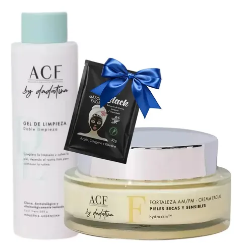 Dadatina Skincare Acf Limpieza Fortaleza Antiarrugas Rosacea